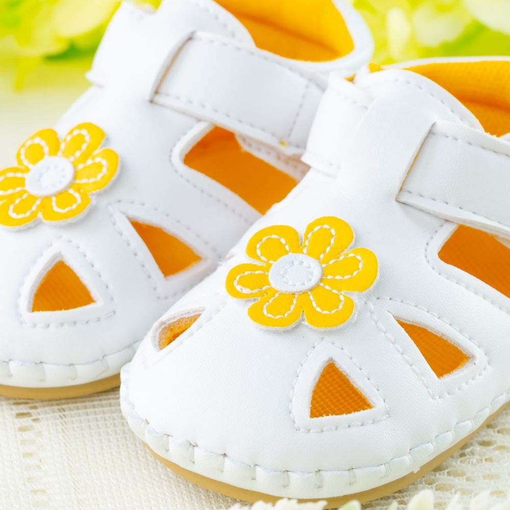 nikokids - 軟Q底學步鞋-白色(SG580)