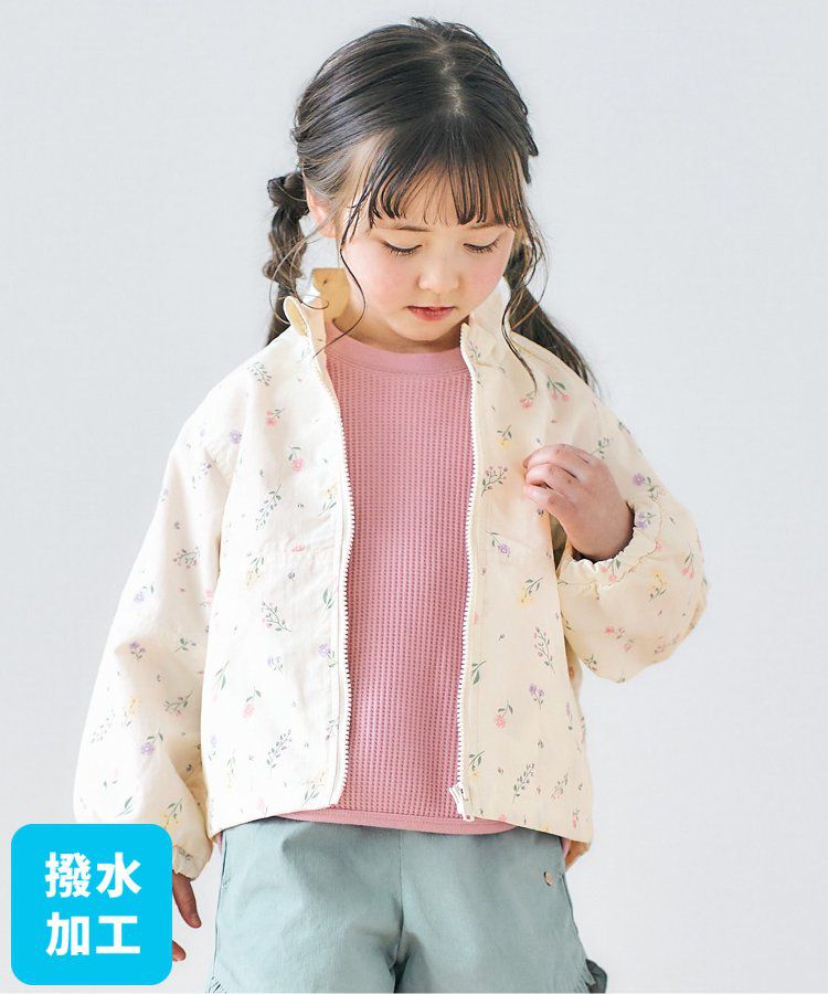 日本 apres les cours - 百搭防潑水薄款防風外套-米白車車