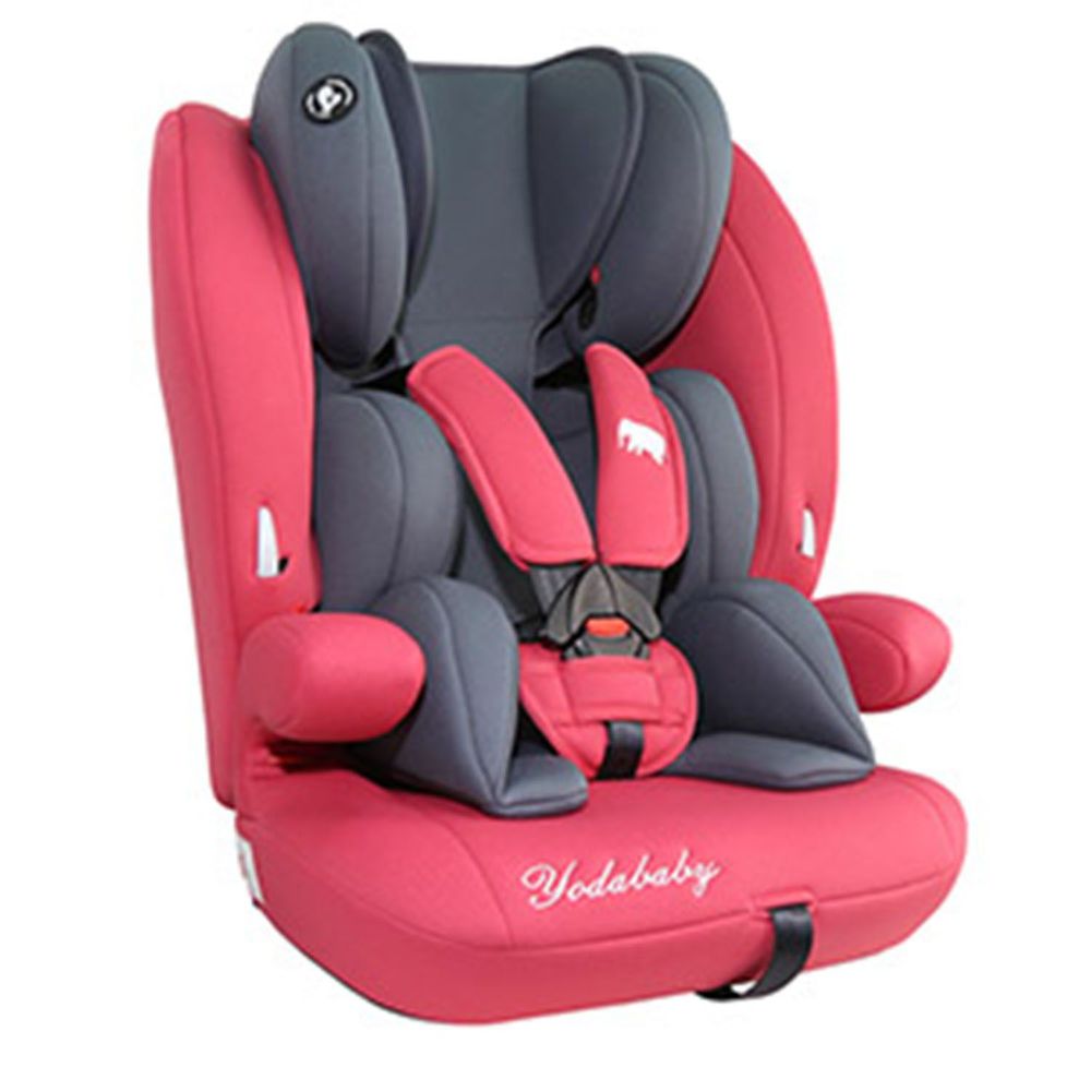 YODA - 成長型汽車安全座椅/汽座/安全座椅-貴族紅-9M~12Y (約9~36kg)