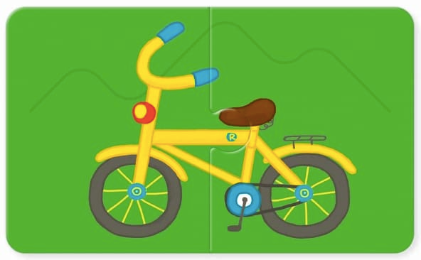 1歲Baby配對拼圖：交通工具篇 (10 x 16 x 3.5 cm)-盒裝