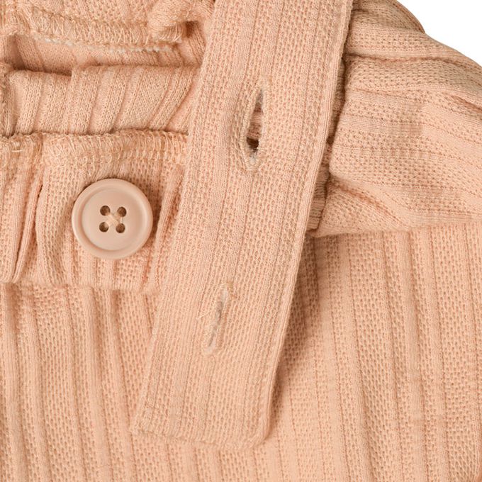 akachan honpo - 吊帶褲+T恤-粉紅色