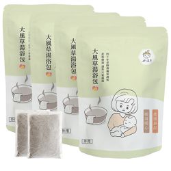 好漢草 - 大風草湯浴擦澡包 4袋28入