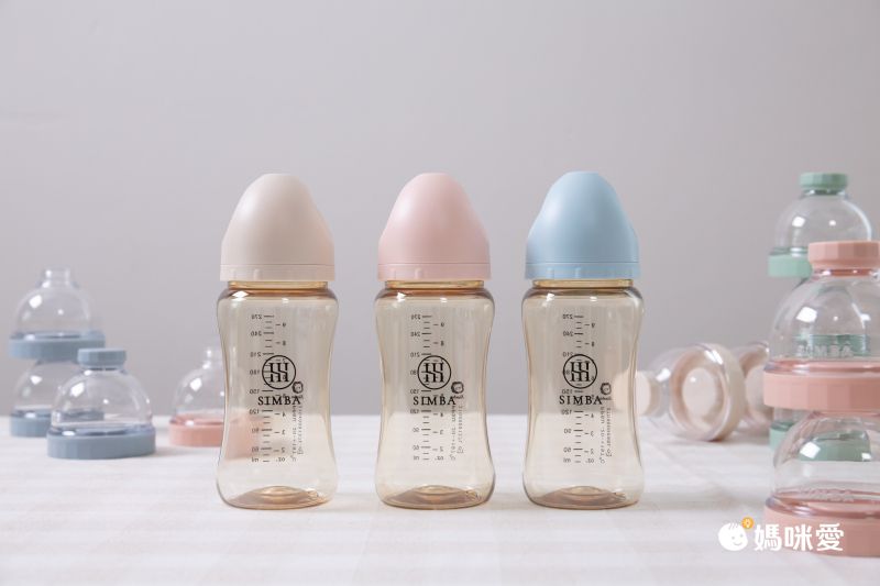 Simba 小獅王辛巴 - 蘊蜜鉑金PPSU寬口防脹氣奶瓶-全齡適用-杏茶-270ml