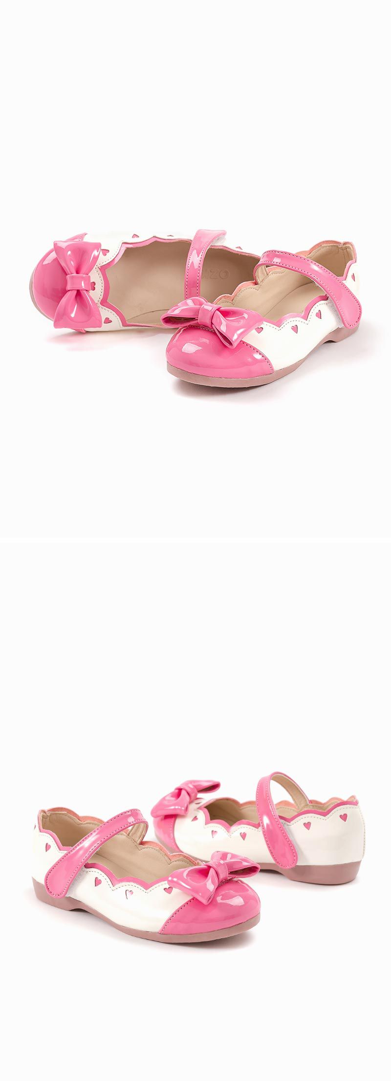 韓國 OZKIZ - 草莓奶酪皮鞋