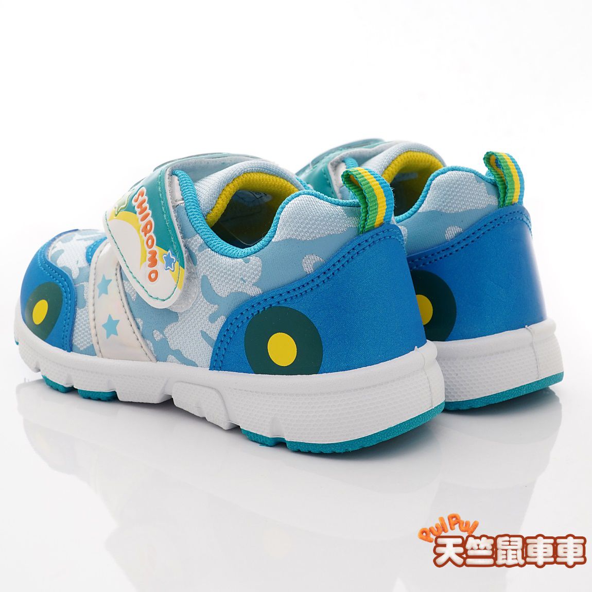 天竺鼠車車 - 台灣製天竺鼠車車電燈鞋款(中小童段)-運動鞋-藍