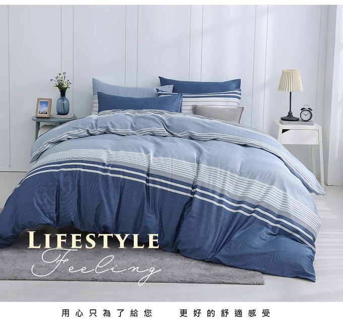 鴻宇 HongYew - 雙人兩用被套 300織美國棉 精梳棉-伊萊恩