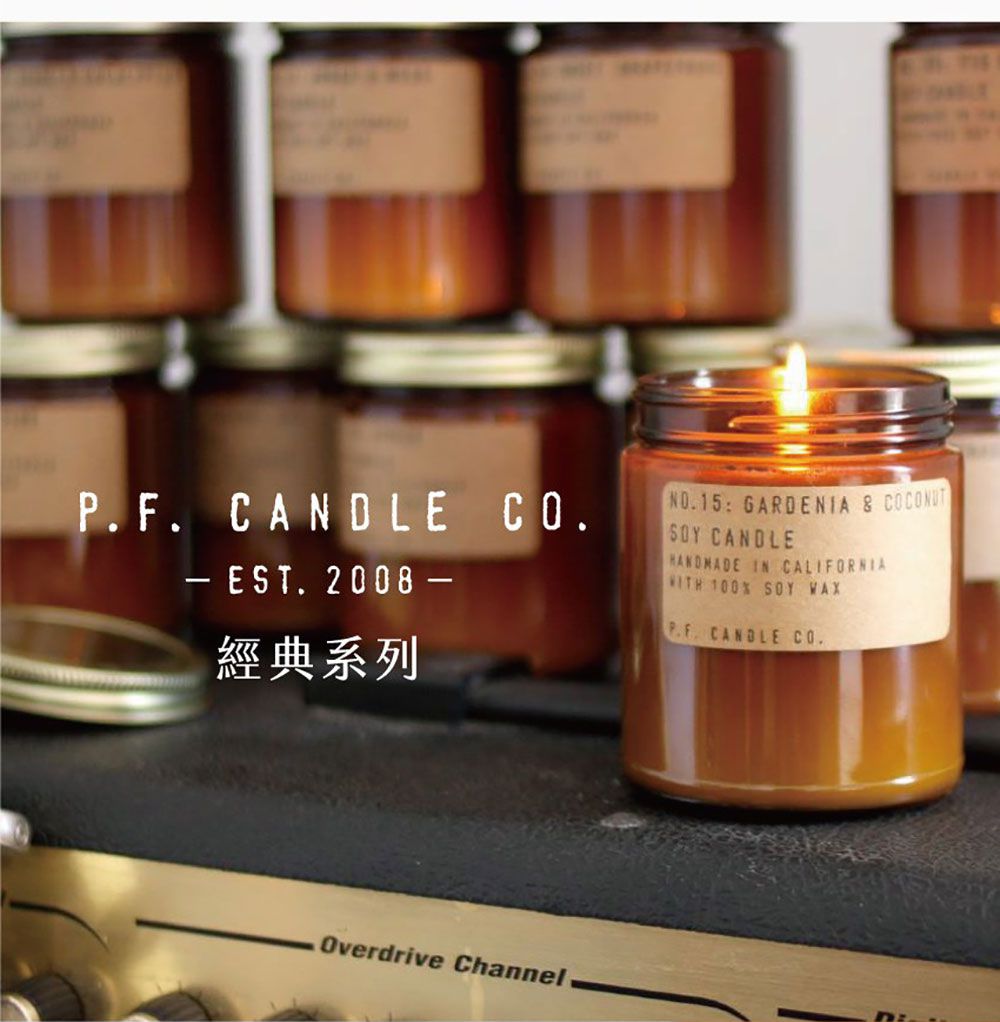孕婦嬰兒可用！洛杉磯手工香氛蠟燭P.F. CANDLE CO. 天然精油