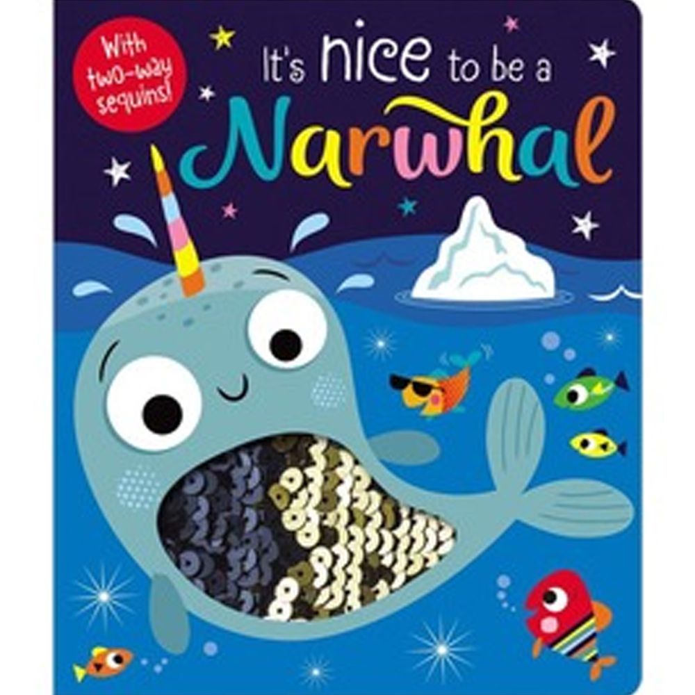 It's Nice to be a Narwhal 當個獨角鯨也不錯（亮片書）