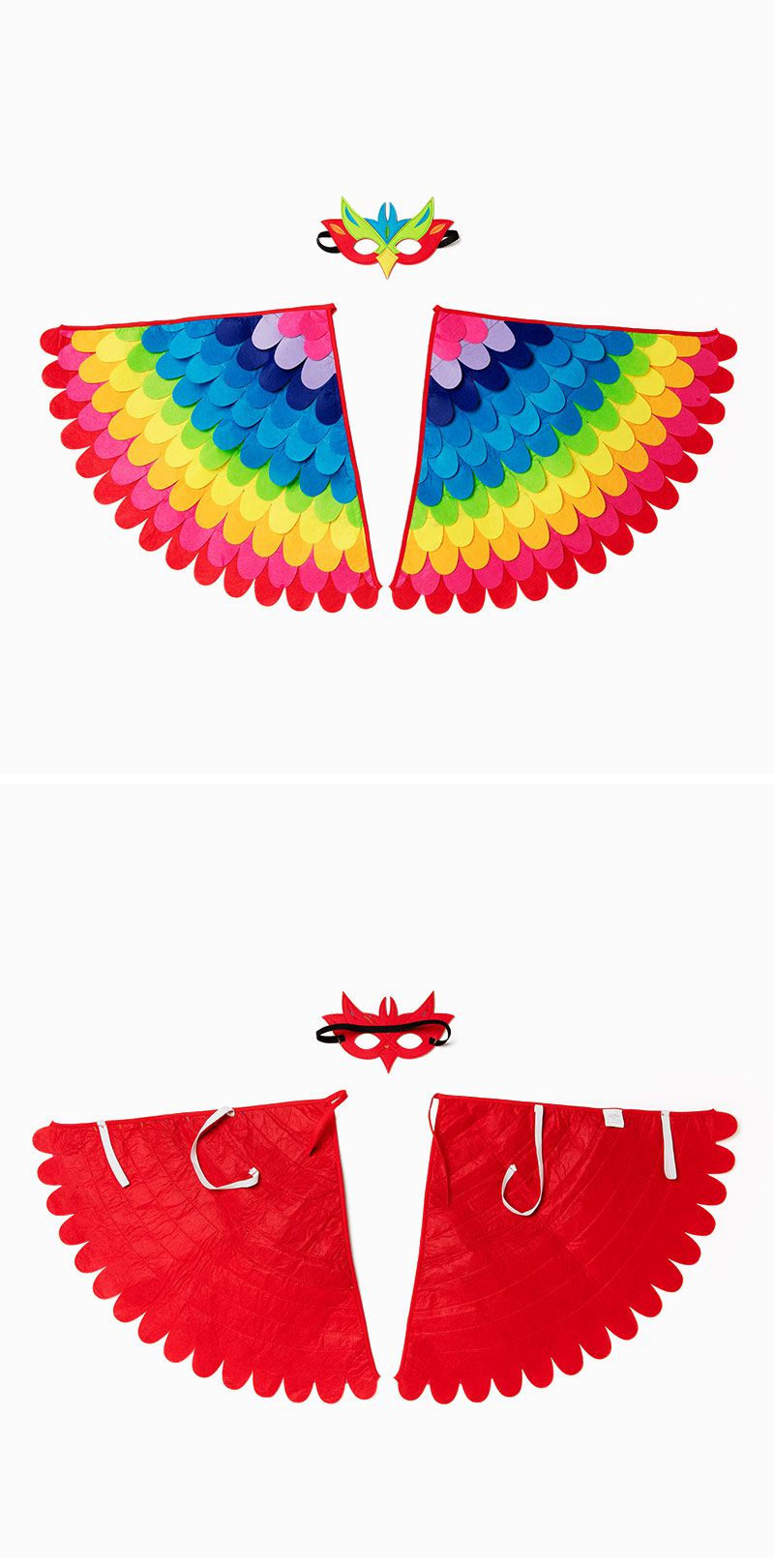 韓國 OZKIZ - 彩色鳥翅膀面具2件組-彩色 (FREE)