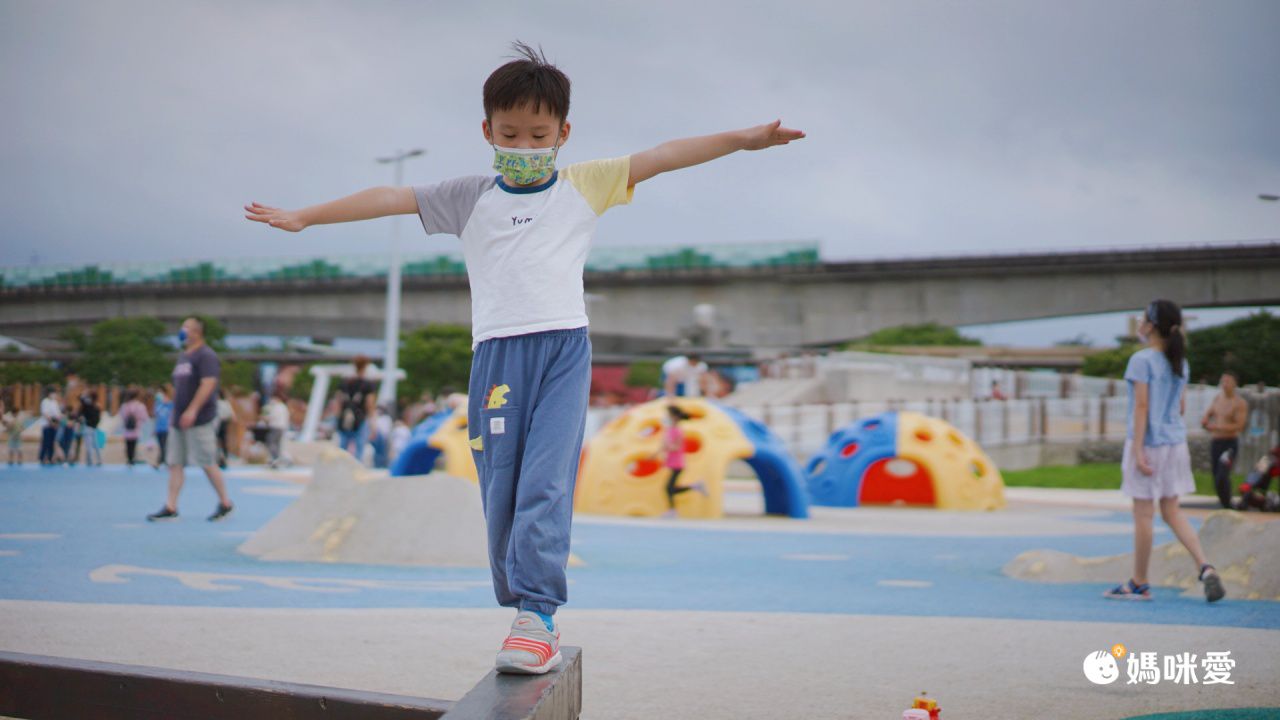 立體圖樣束口長褲/防蚊褲-小嘴嘴恐龍-牛仔藍