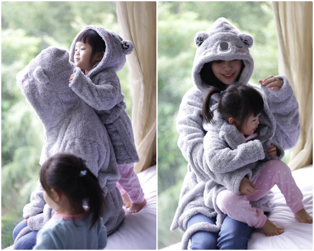 西班牙 KLINS 柔絨套裝 · 輕柔睡袍親子裝