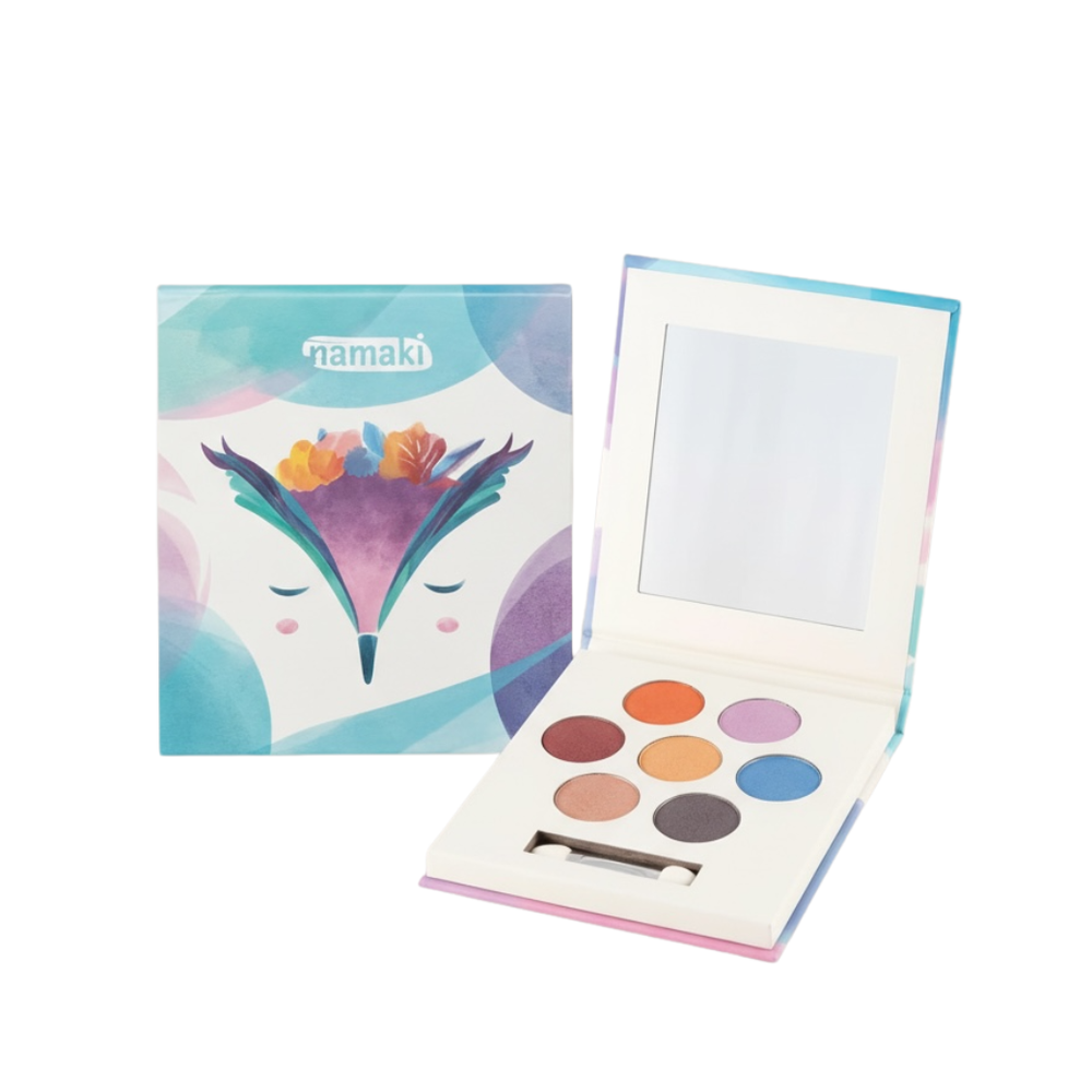 貓頭鷹兒童眼影盤-(7色)