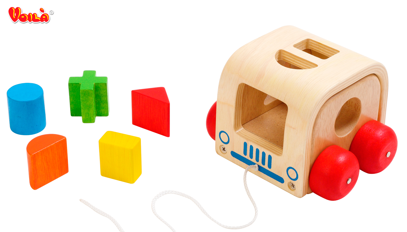 泰國 Voila - 形狀車-新色-1歲以上