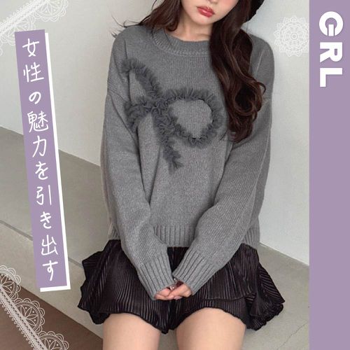 女神降臨【日本GRL】日雜麻豆最愛品牌 ♡ 新春熱銷針織單品