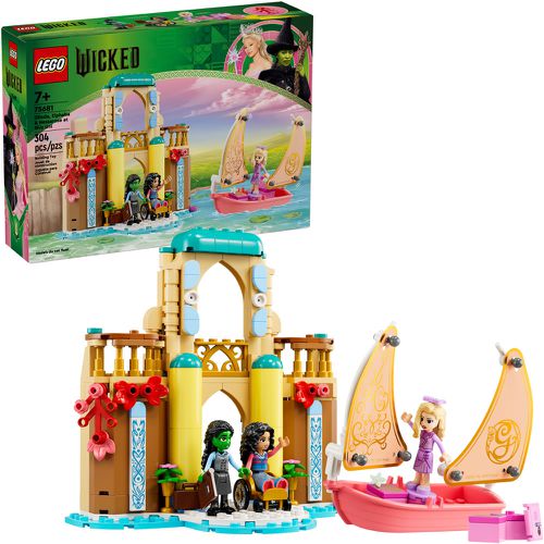 LEGO 75681 Wicked 魔法壞女巫系列 - 葛琳達、艾爾法巴與娜瑟蘿在西茲大學