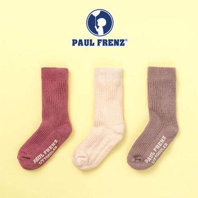 韓國 PAUL FRENZ - (3入組)韓製彈力中長筒襪-ARIA