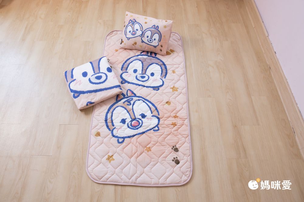體感降5度！【迪士尼 涼感三件式睡袋】瑪麗貓、美人魚、小飛象