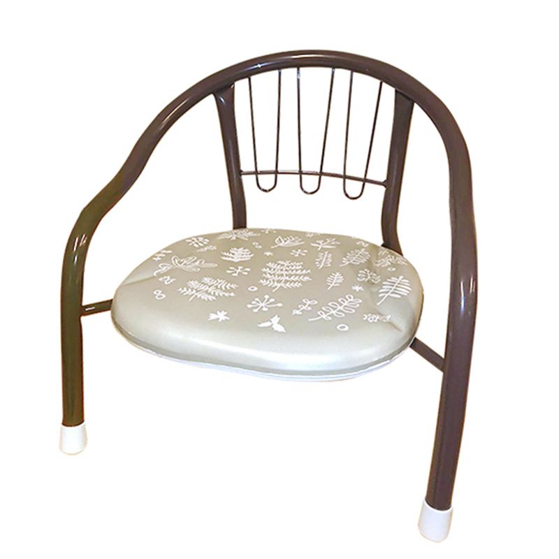 akachan honpo - 靜音豆子椅-葉子-咖啡色