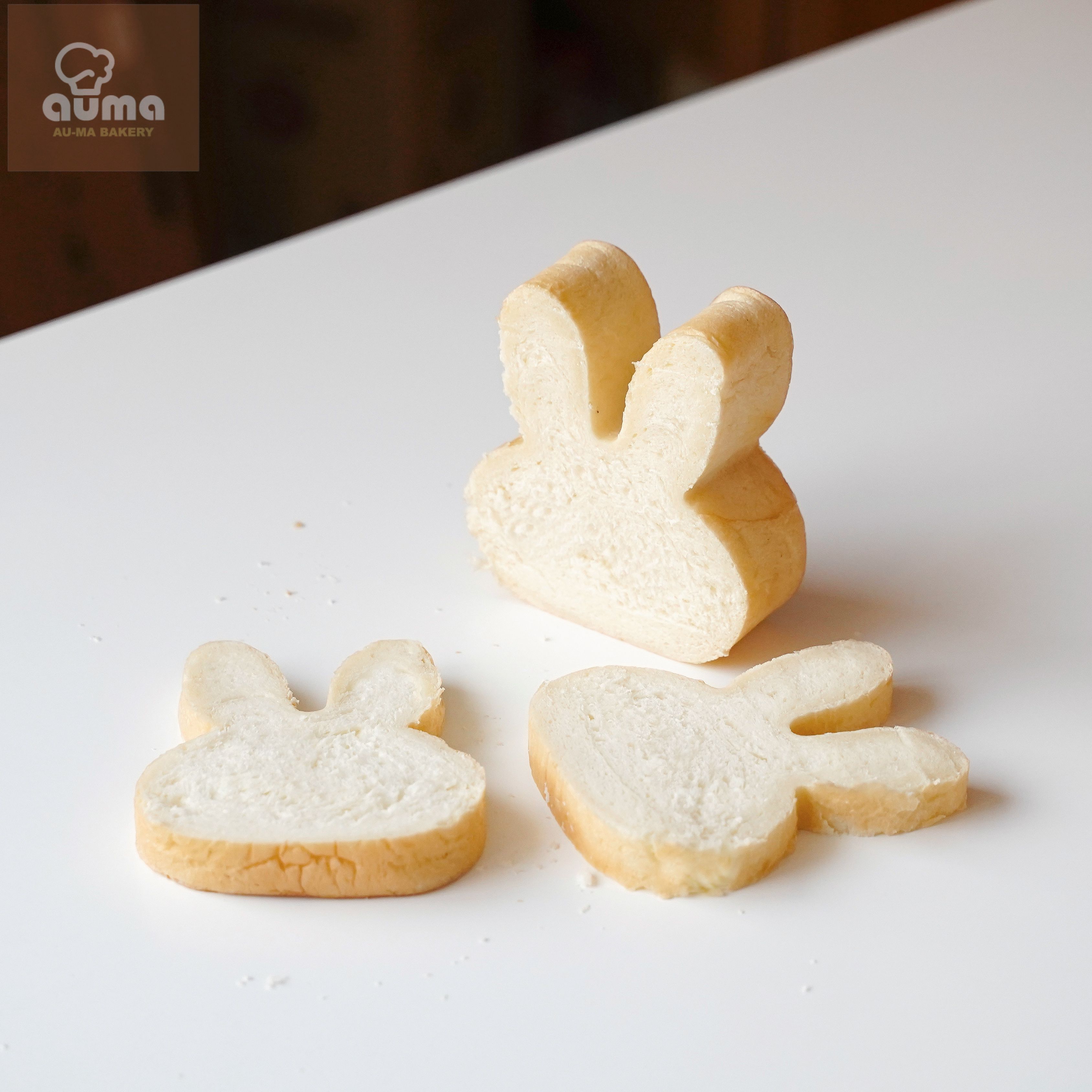 奧瑪烘焙 - 兔兔動物造型生吐司-380g ±3%/條
