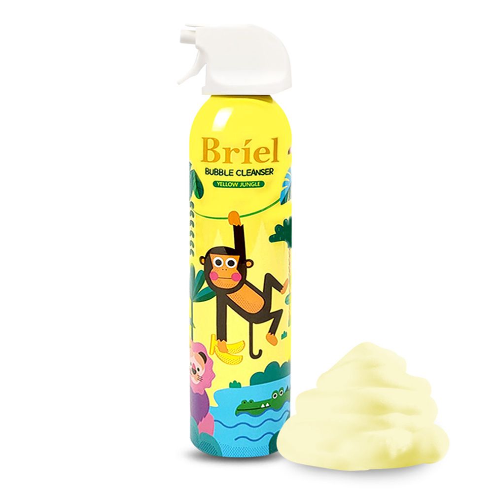 韓國Briel - 魔法泡泡沐浴慕斯-香蕉-黃色-300ml