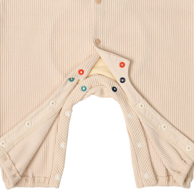 akachan honpo - 長袖兔裝-動物造型屁屁-粉紅色