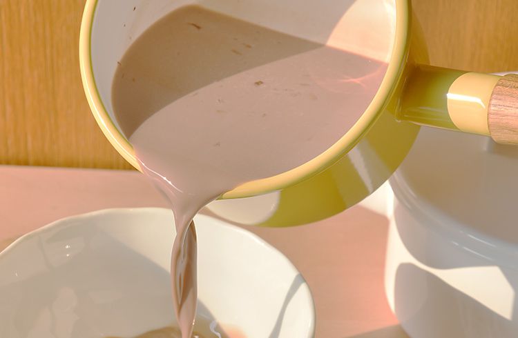 日本 365methods - 單柄附蓋琺瑯牛奶鍋-黃 (16cm)-1.7L