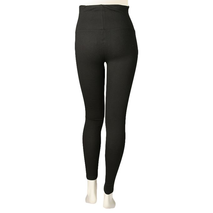 akachan honpo - 10分保暖內搭褲-柔軟材質-黑色