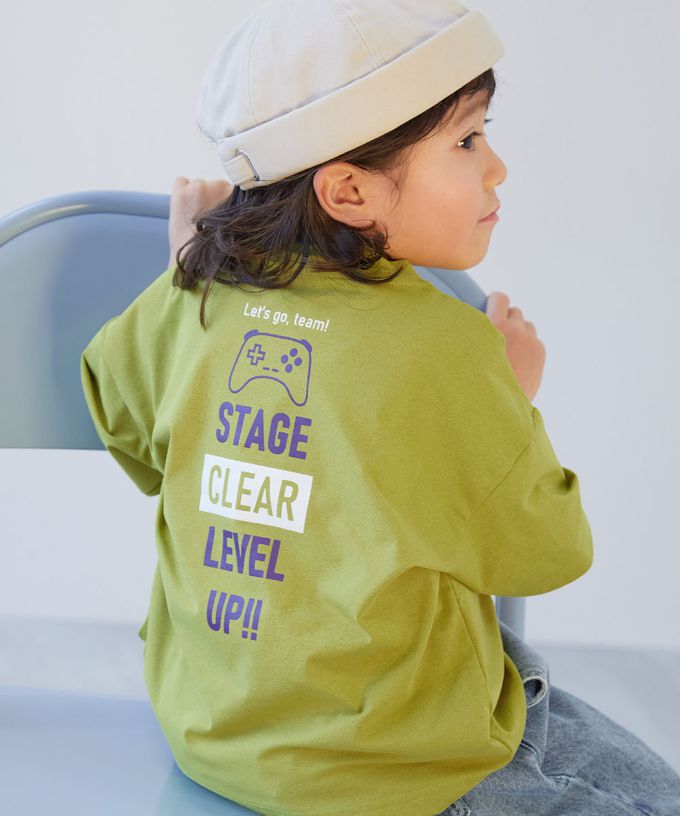 日本 devirock - 抗UV 不易皺速乾印花短袖上衣-遊戲搖桿-黑