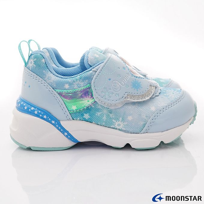Moonstar日本月星 - 月星冰雪聯名機能童鞋-DNC13119淺藍(中小童段)-機能運動鞋-淺藍