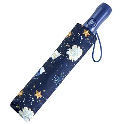 Rainstory - 抗UV雙人自動傘-Starry Life(藍)-480g