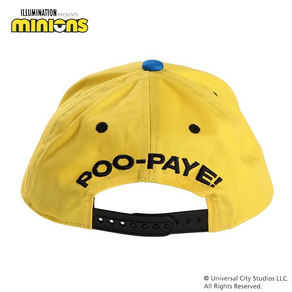 日本西松屋 - 聯名款 印花兒童帽/棒球帽-小小兵-黃x藍