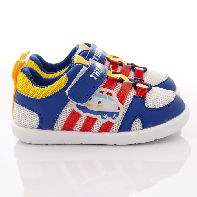 交通工具寶寶學步款(小童段)-學步鞋-灰藍