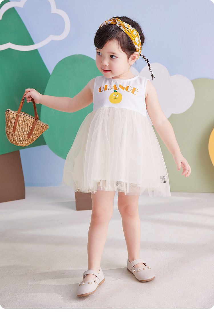 甜美網紗背心洋裝-微笑柳丁-紅色