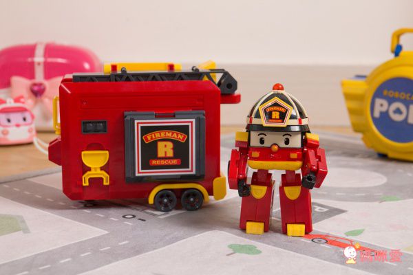 POLI 波力救援小英雄 - LED變形羅伊手提基地