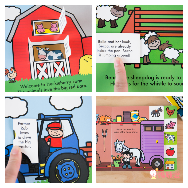 【Amazon 暢銷外文書單】♚ 翻翻書✘寶寶硬頁童話✘可擦練習本