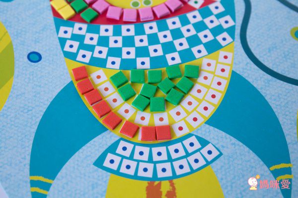 西班牙 APLI - 馬賽克拼貼-動物-底圖2張+275格拼貼6張