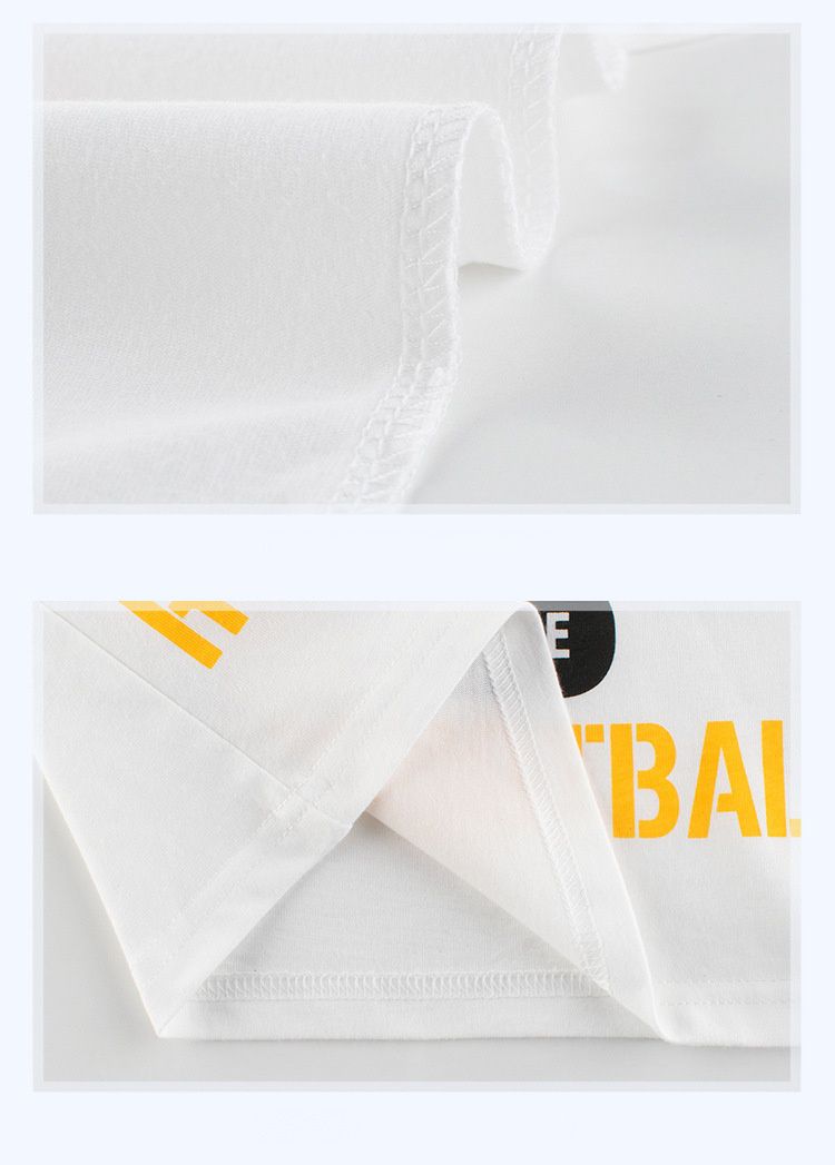 純棉長袖上衣-美式足球-黃色