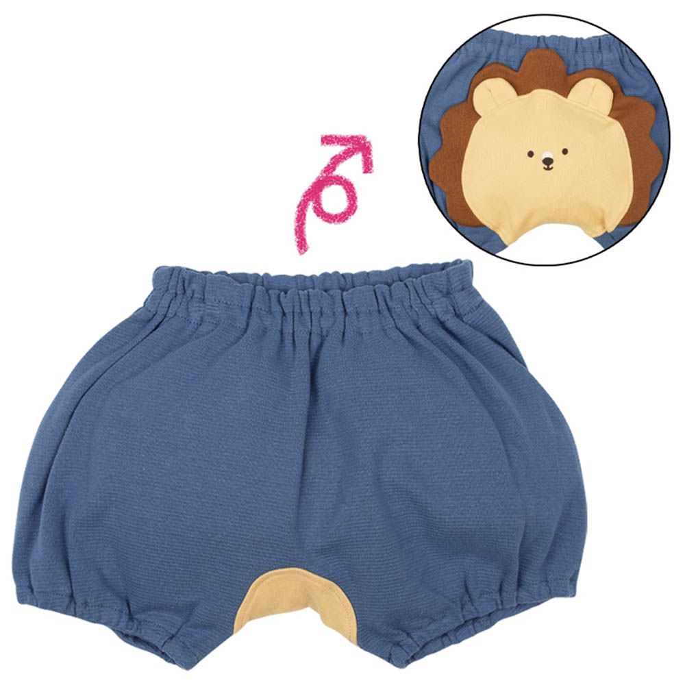 蓬蓬褲動物造型屁屁-藍色