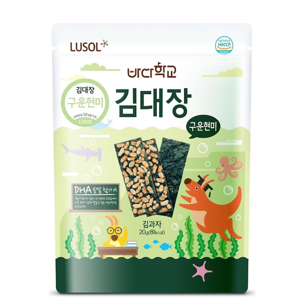 韓國 LUSOL - 海苔(10m+) (烤糙米)-20g