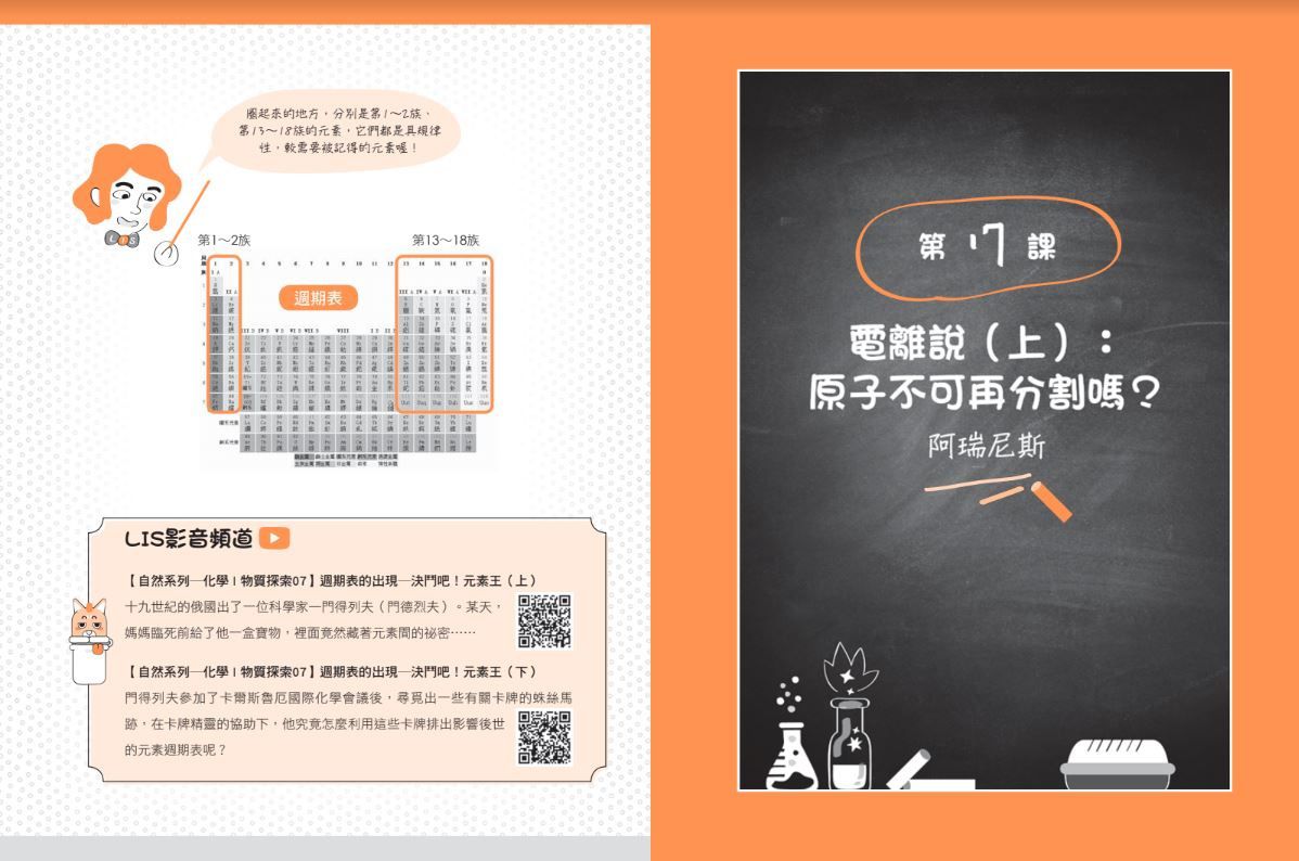 科學史上最有梗的20堂化學課(共2冊)