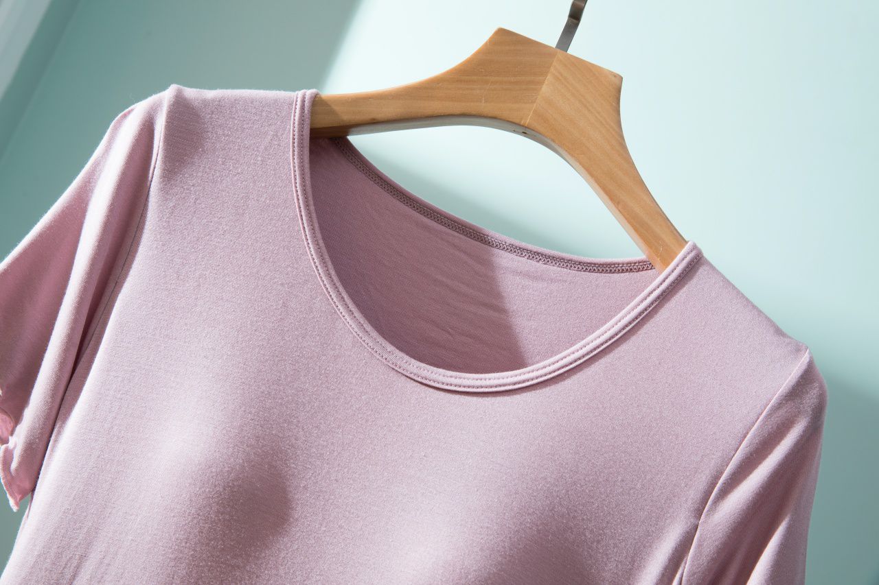 莫代爾Bra T 連身裙/家居服-藕粉色