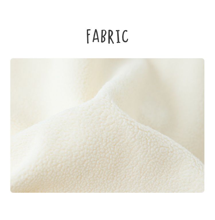 休閒印花圓領長袖上衣-塗鴉插畫-杏色