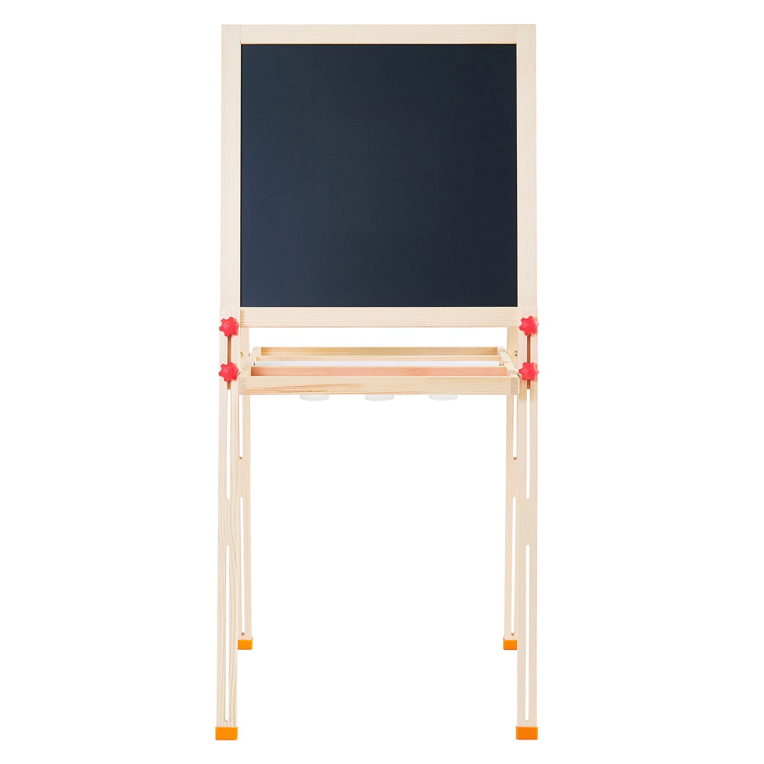 Teamson - 小藝術家梵谷兒童雙面畫架-紅-獨家贈雙面小畫架組：雙面黑白版、粉筆、白板筆、板擦、字母磁鐵