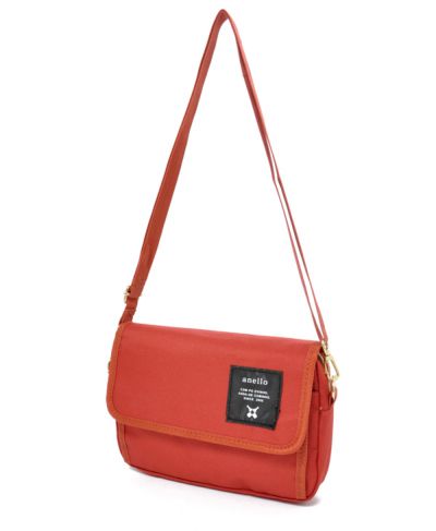 日本 Anello - 旅遊外出隨身包-mini小尺寸-DOR暗橘