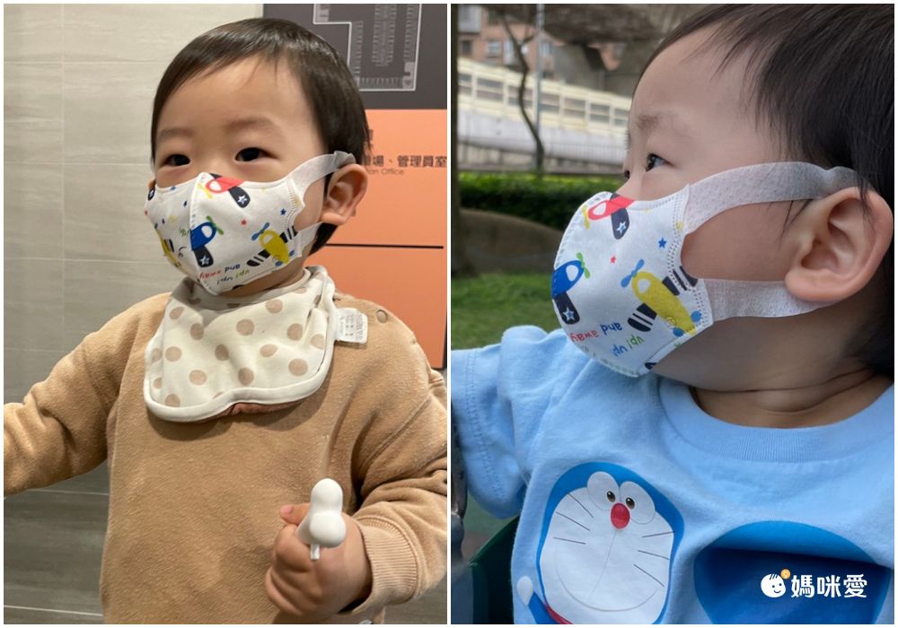 任選２件↘９５折！1Y 幼幼 5Y 小童立體防塵口罩