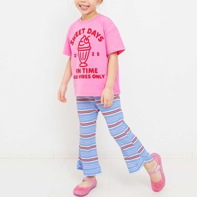 【日本 BREEZE】女寶最流行的小喇叭褲也有喔！