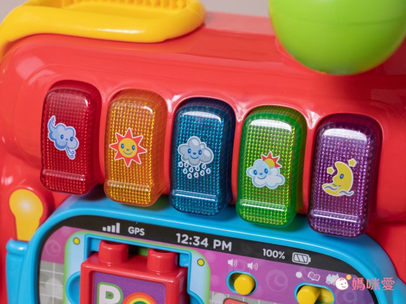 Vtech - 4合1智慧積木學習車-藍色-正版代理商公司貨