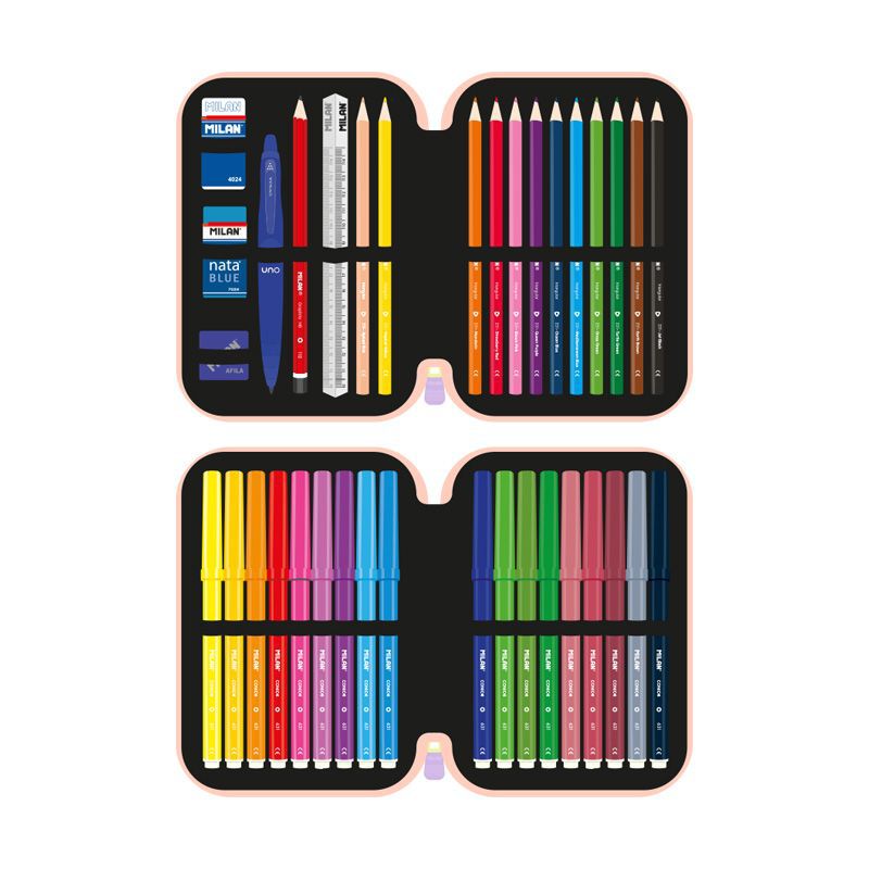 MILAN - 隨行畫筆袋著走_蜂鳥(雙層式)