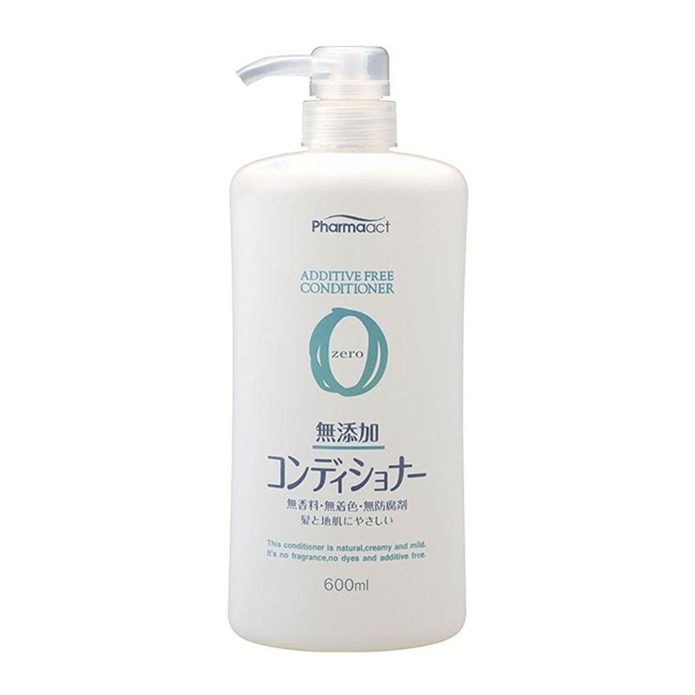 日本熊野油脂 KUMANO - PharmaACT 無添加潤髮乳-600ml