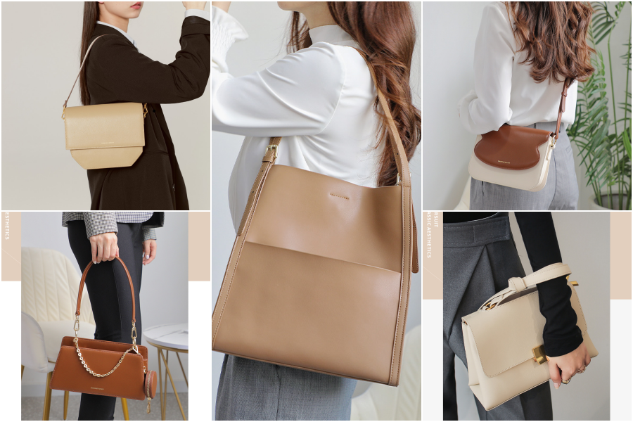 真皮斜跨/單肩翻蓋豆腐包-抹茶綠 (20x6x14cm)